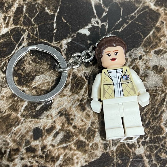 Lego Star Wars Princess Leia Hoth Key Chain Ring Keychain Minifigure 850997 - Picture 7 of 7